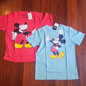 2 Disney Kids Mickey Mouse Tees